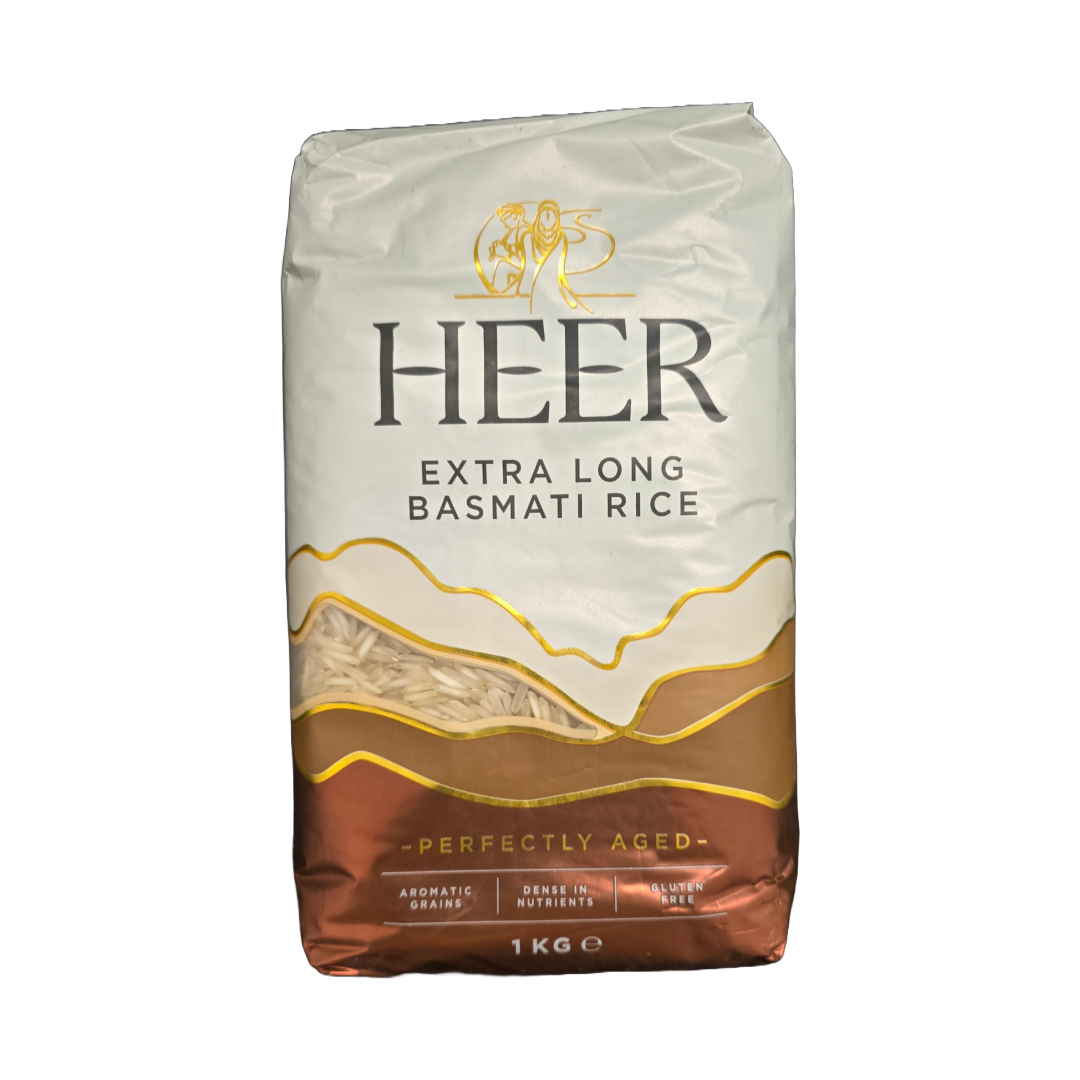 Heer Long Grain Basmati Rice 1Kg
