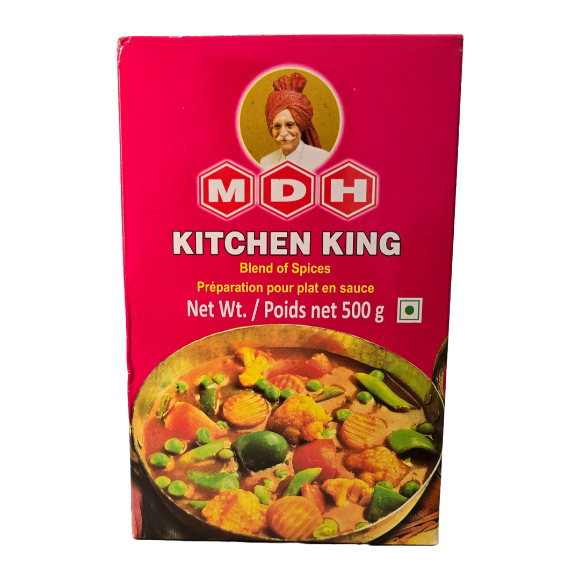 MDH Kitchen King Masala 500g – versatile Indian spice blend for rich and aromatic curries.