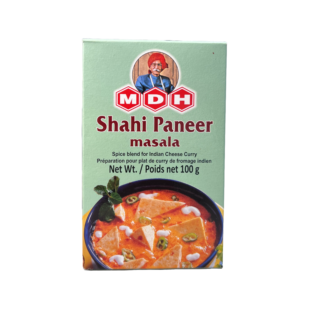 MDH Shahi Paneer Masala – aromatic Indian spice blend for rich and creamy paneer curries. Buy from an Indian grocery mart online