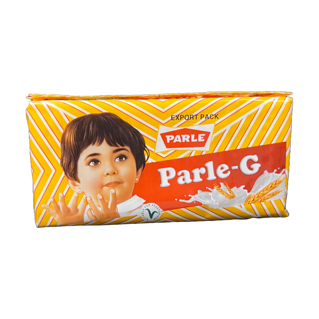 Parle G – classic Indian glucose biscuits, perfect with tea or milk. Buy from an Indian food mart online