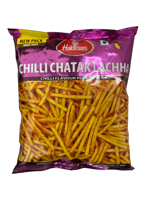 Haliram Chilli Chatak Lacha 200g