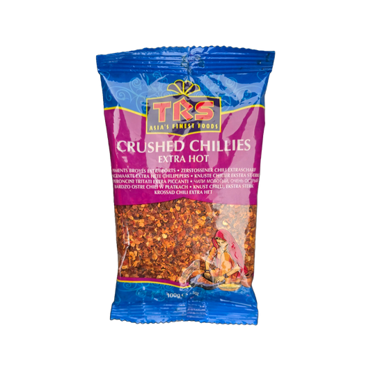 TRS Crushed Chillis Extra Hot 100g