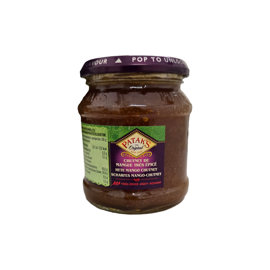 Pataks Chutney Mango Hot 340g